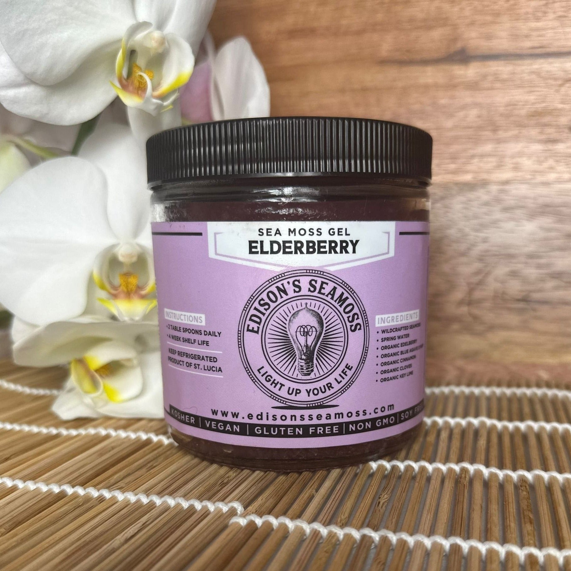 Wildcrafted Non-GMO Purple Sea Moss Gel