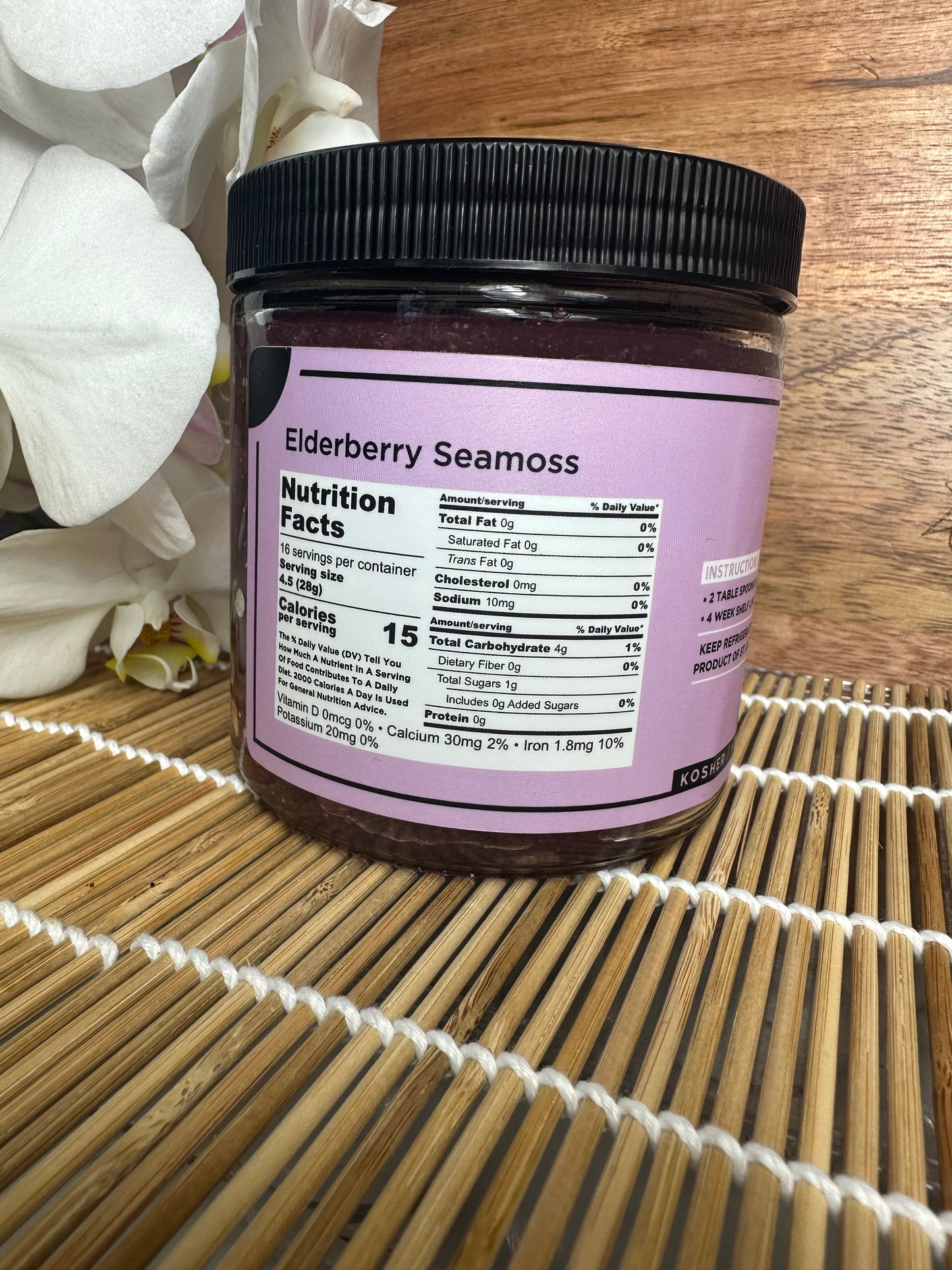 Elderberry Sea-Moss Gel